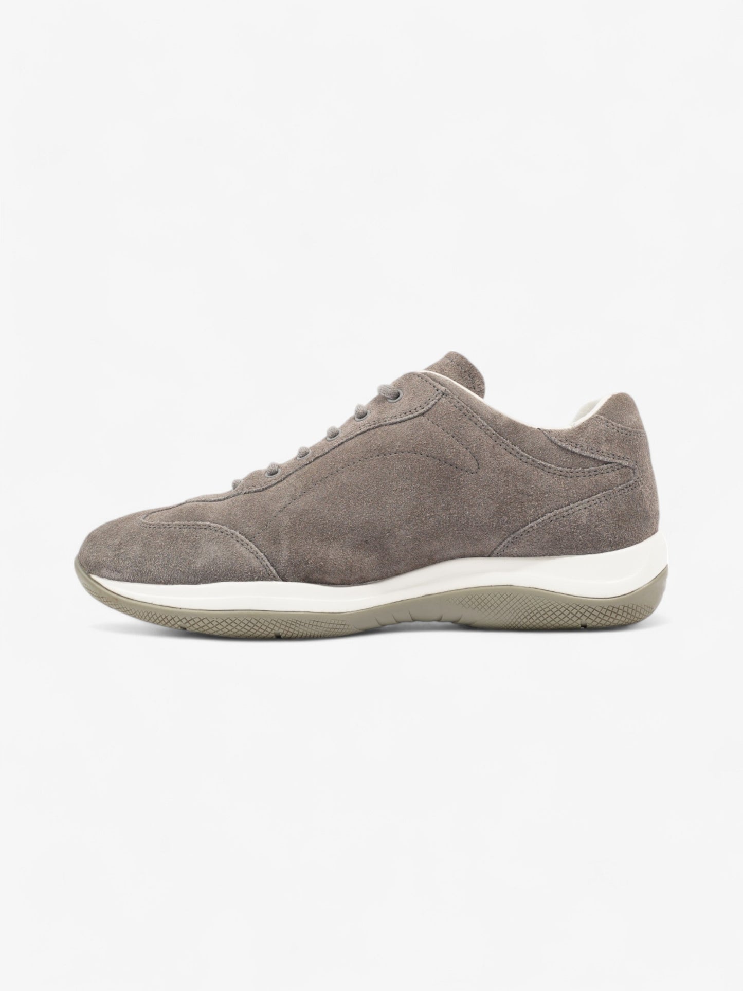 Prada America Cup Grey Suede EU 40 UK 7