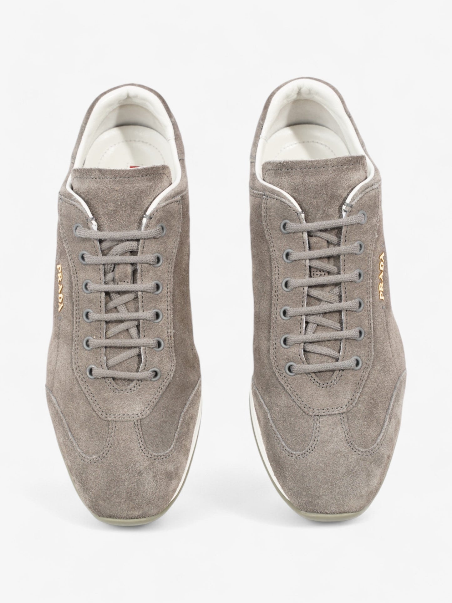 Prada America Cup Grey Suede EU 40 UK 7