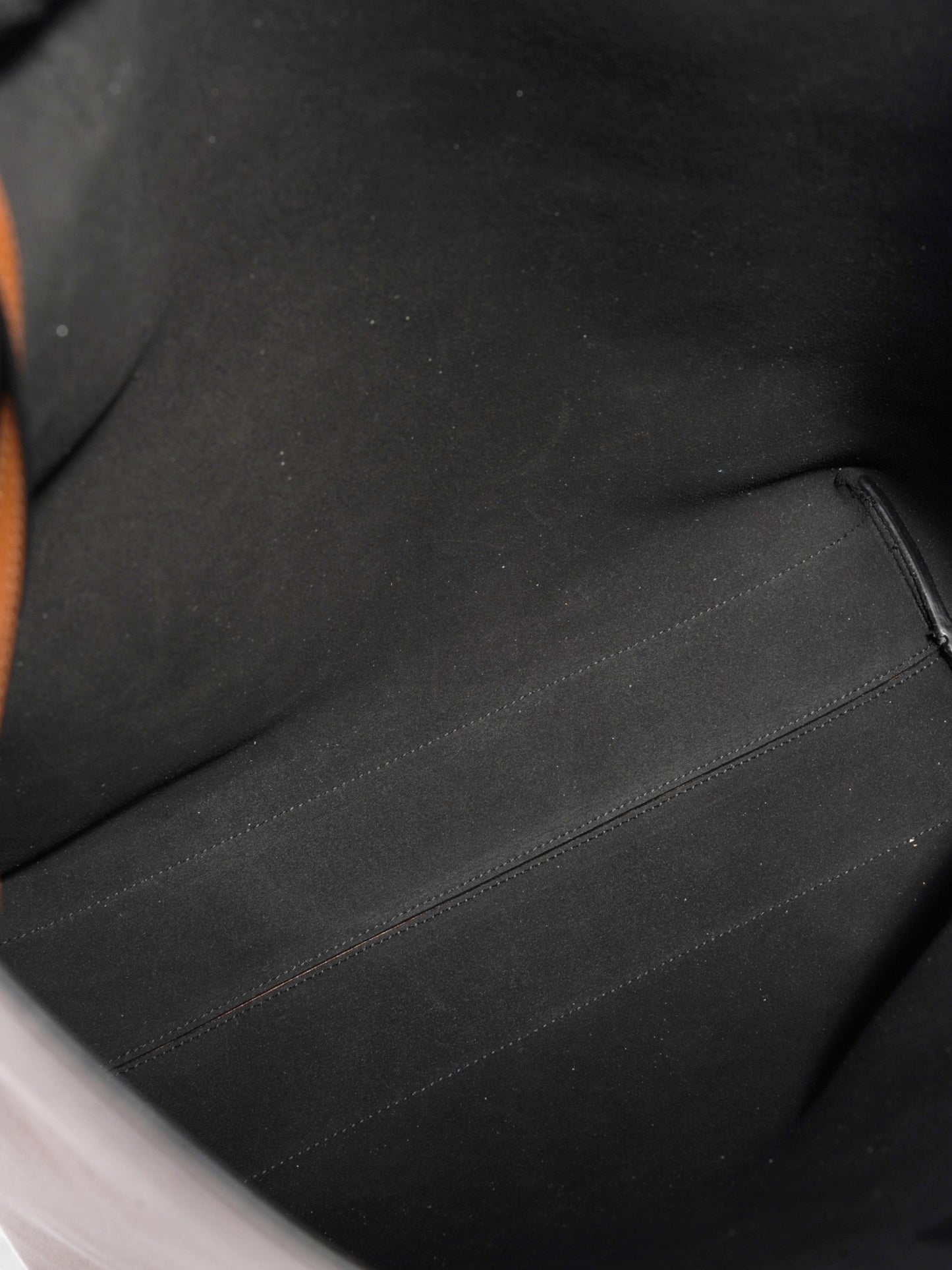 Saint Laurent Shopping Bag Brown Calfskin Leather N/S