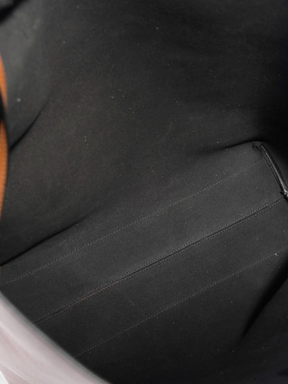 Saint Laurent Shopping Bag Brown Calfskin Leather N/S