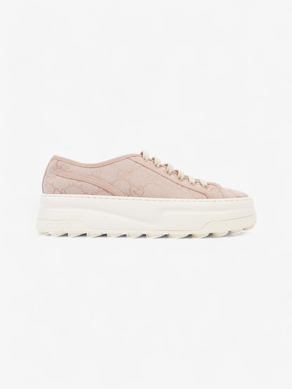 Gucci GG Tennis 1977 Sneakers Pink Canvas EU 39 UK 6