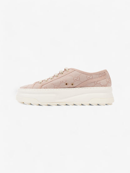 Gucci GG Tennis 1977 Sneakers Pink Canvas EU 39 UK 6