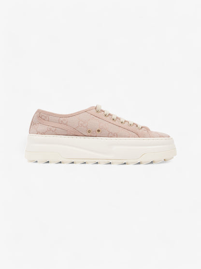 Gucci GG Tennis 1977 Sneakers Pink Canvas EU 39 UK 6