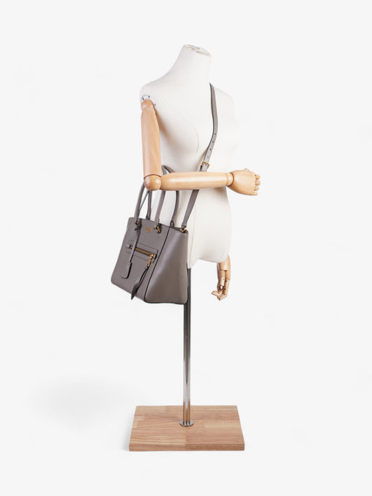 Prada 2Way Grey Leather