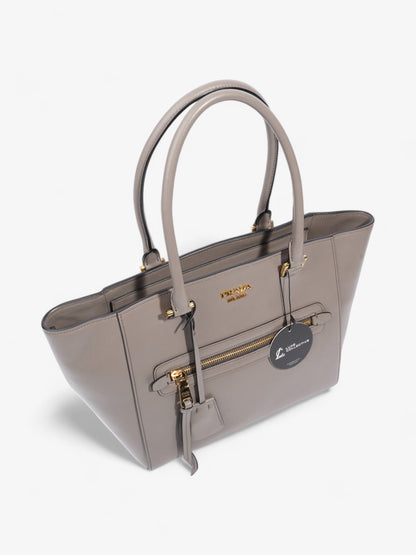 Prada 2Way Grey Leather