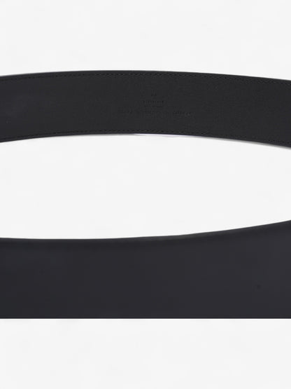 Gucci GG Marmont Wide Belt Black / Gold Leather 95cm / 38"