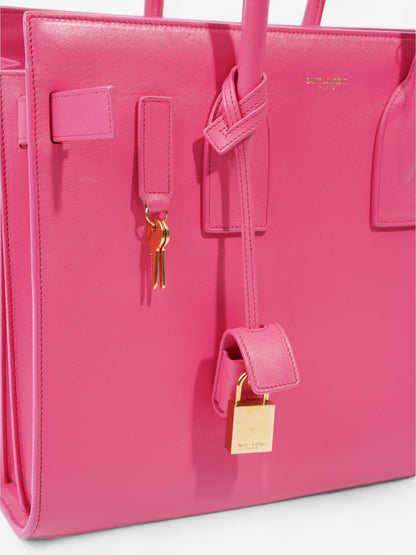 Saint Laurent Sac De Jour Pink Leather Small