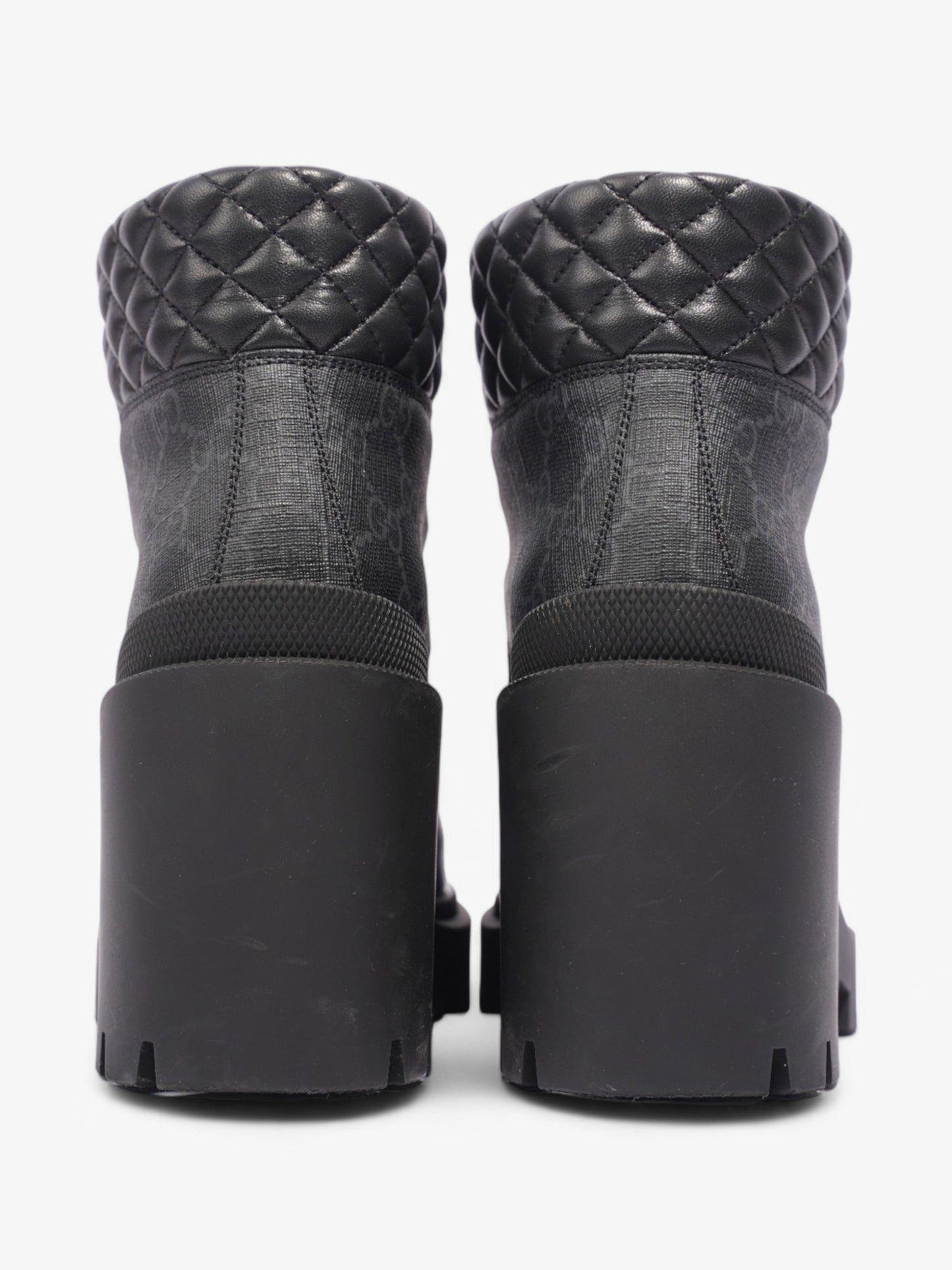 Gucci GG Bootie Black Leather EU 39 UK 6