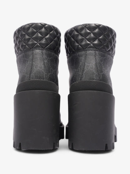 Gucci GG Bootie Black Leather EU 39 UK 6