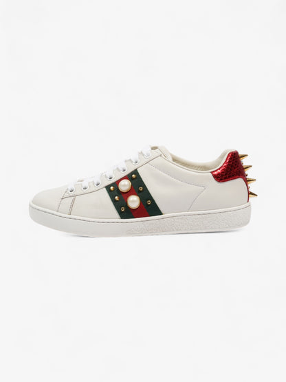 Gucci Ace Sneakers White / Red / Green Leather EU 36 UK 3
