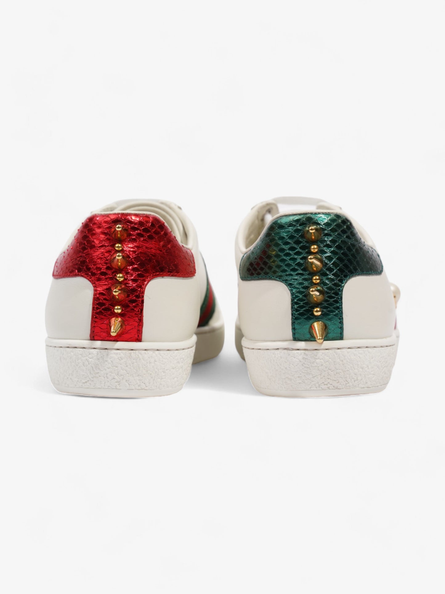 Gucci Ace Sneakers White / Red / Green Leather EU 36 UK 3