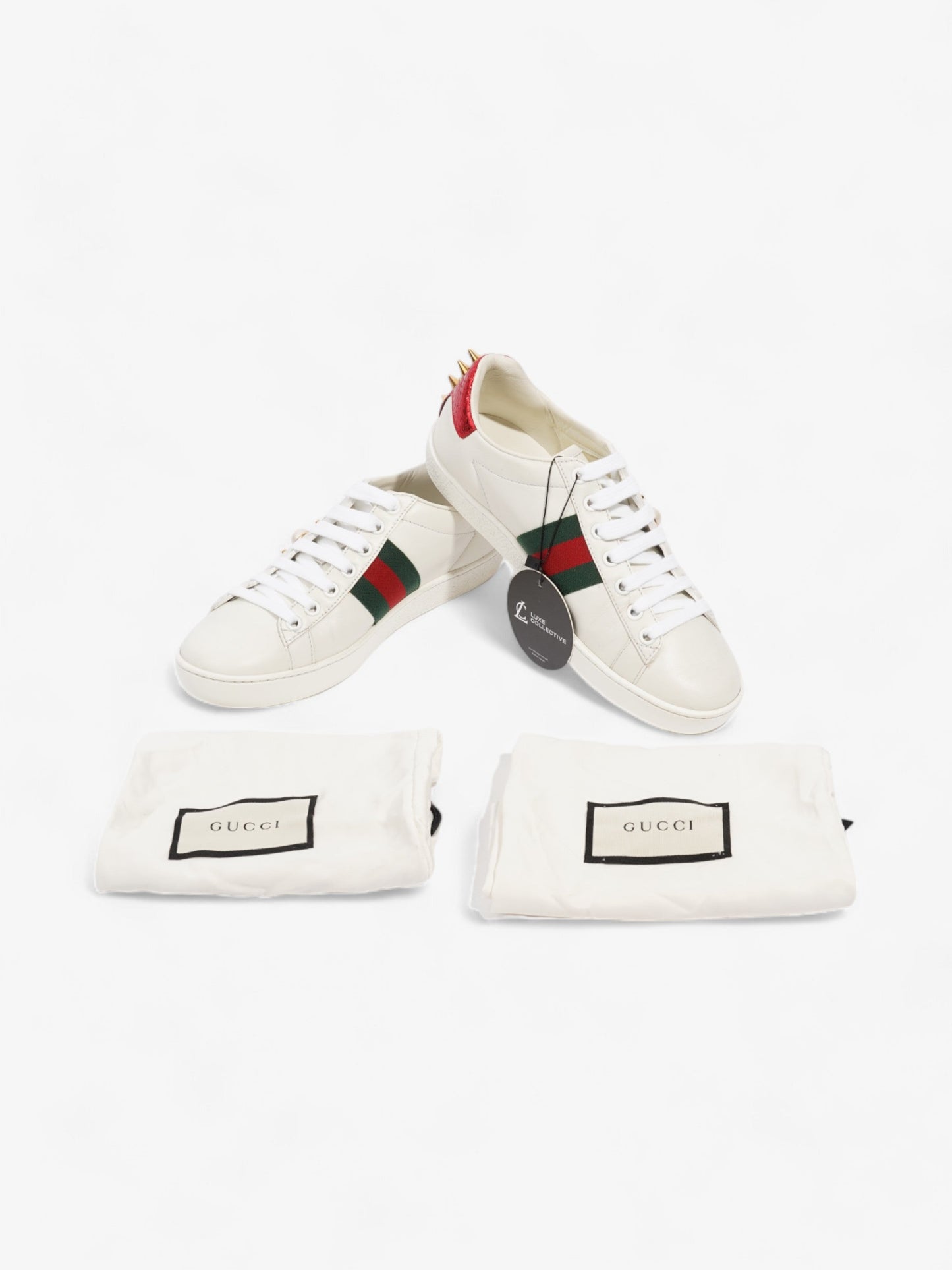 Gucci Ace Sneakers White / Red / Green Leather EU 36 UK 3