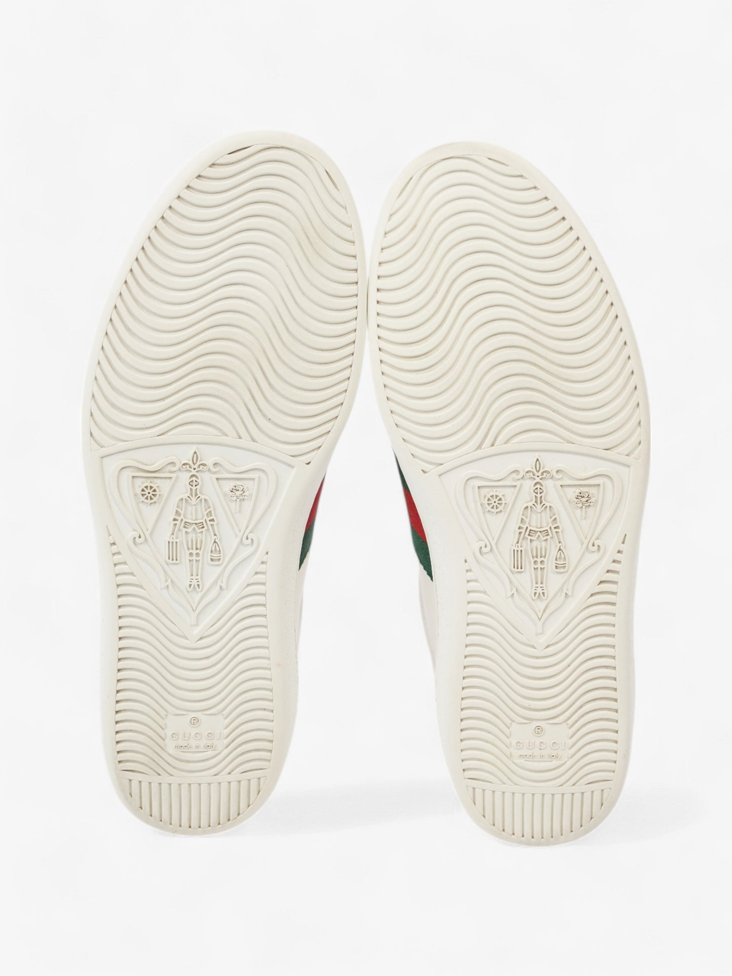 Gucci Ace Sneakers with Snake White / Red / Green Leather EU 43 UK 9