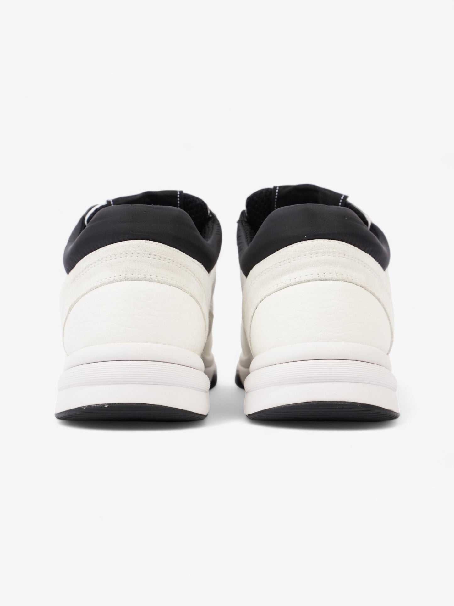 Chanel CC Logo Sneakers  White / Black Mesh EU 39.5 UK 6.5