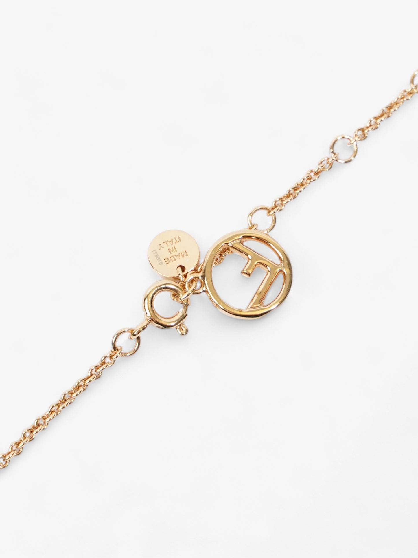 Fendi F is Fendi Necklace Gold / Silver / Rose Gold Base Metal
