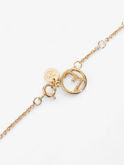 Fendi F is Fendi Necklace Gold / Silver / Rose Gold Base Metal