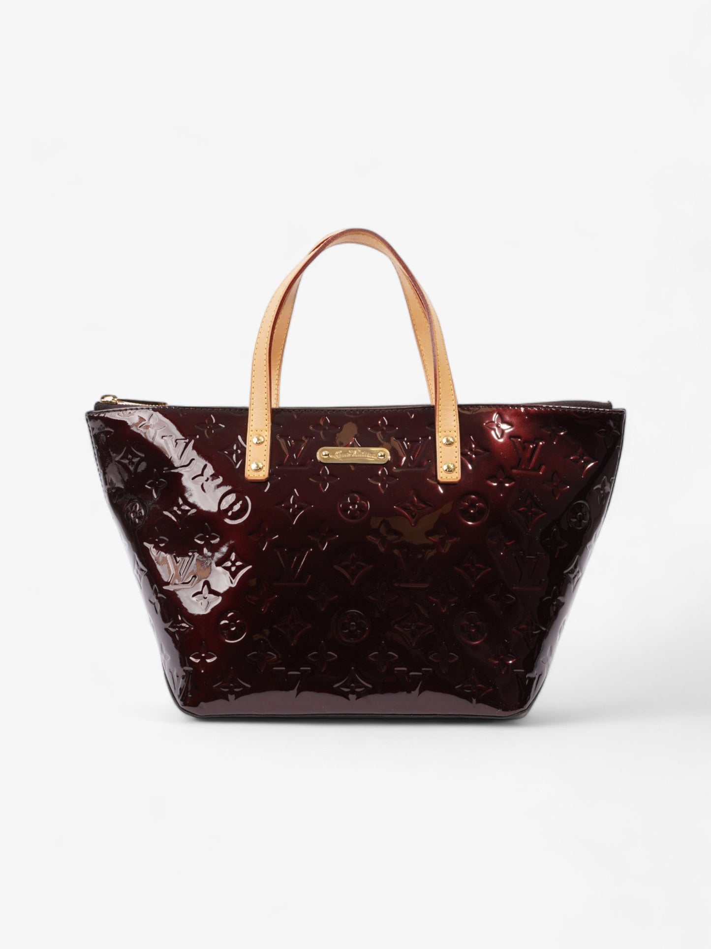 Louis Vuitton Amarante Bellevue PM Monogram Vernis Patent Leather