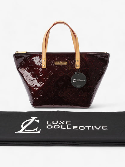 Louis Vuitton Amarante Bellevue PM Monogram Vernis Patent Leather