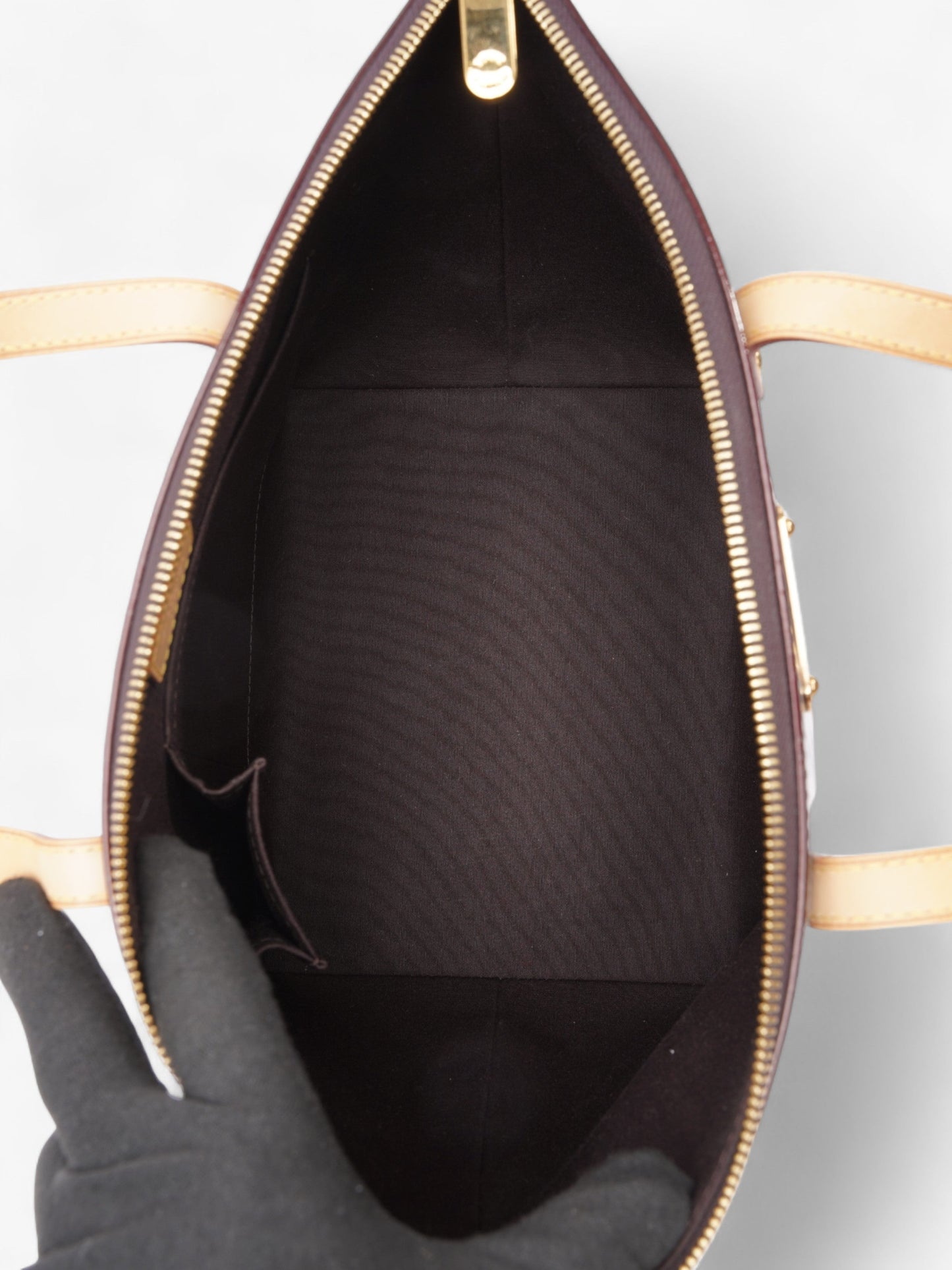 Louis Vuitton Amarante Bellevue PM Monogram Vernis Patent Leather