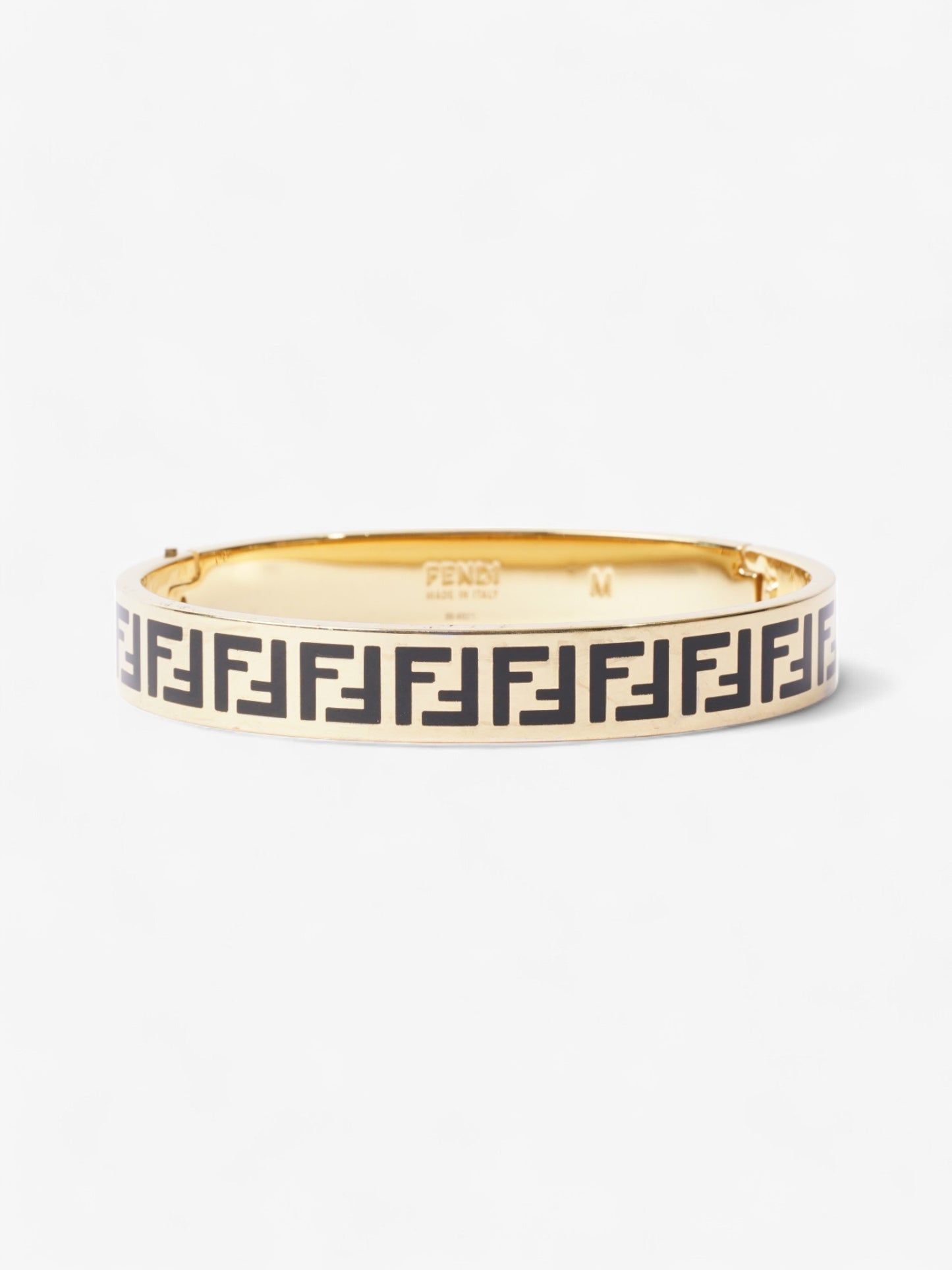Fendi Forever Fendi Bracelet Gold / Black Base Metal Medium