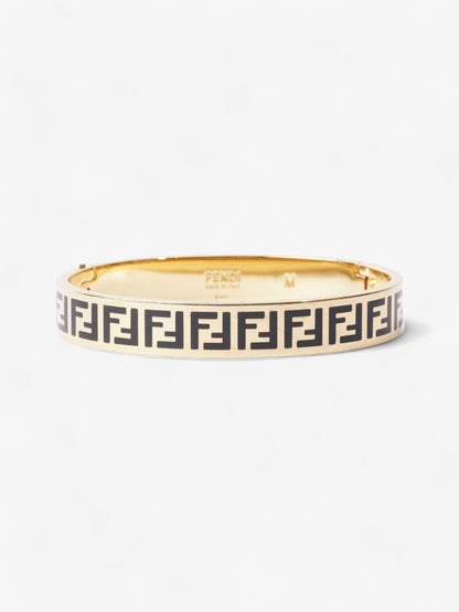 Fendi Forever Fendi Bracelet Gold / Black Base Metal Medium