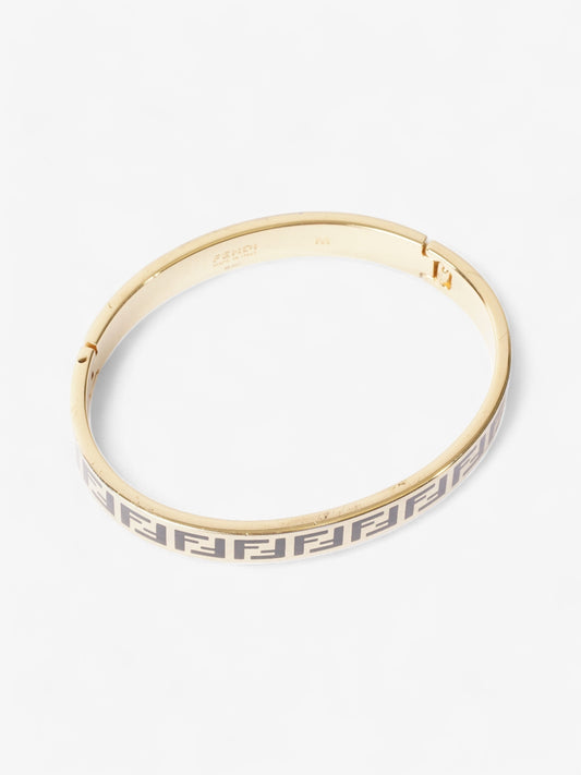 Fendi Forever Fendi Bracelet Gold / Black Base Metal Medium