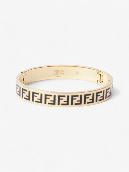Fendi Forever Fendi Bracelet Gold / Black Base Metal Medium