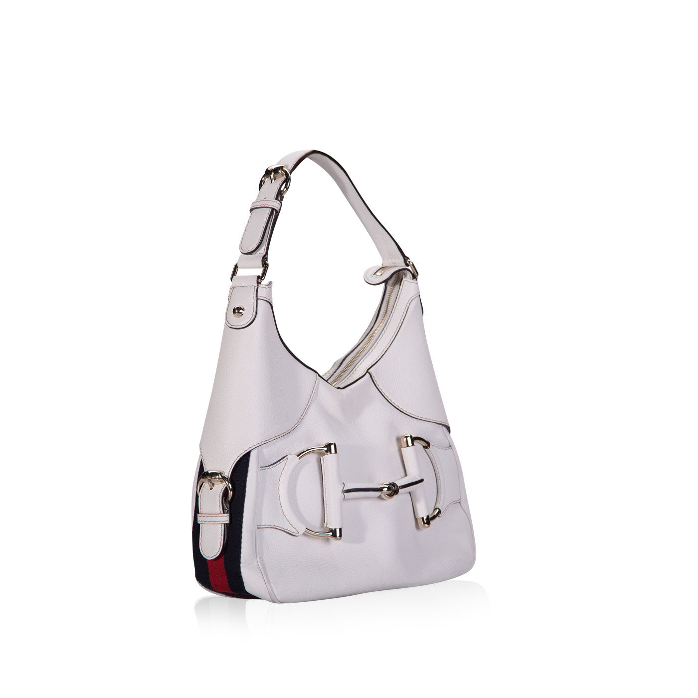 Gucci Leather Horsebit Hobo