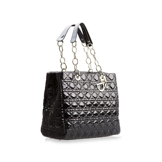 Christian Dior Cannage Quilted Tote