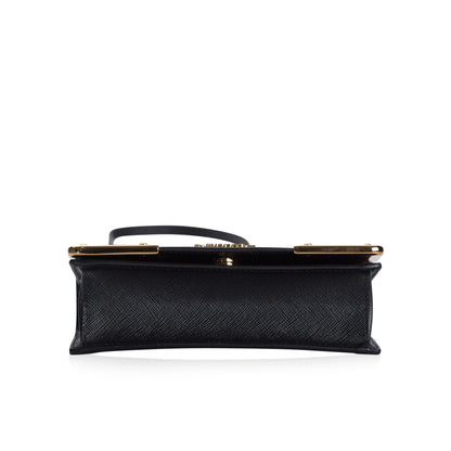 Prada Bandoleira Black & Gold