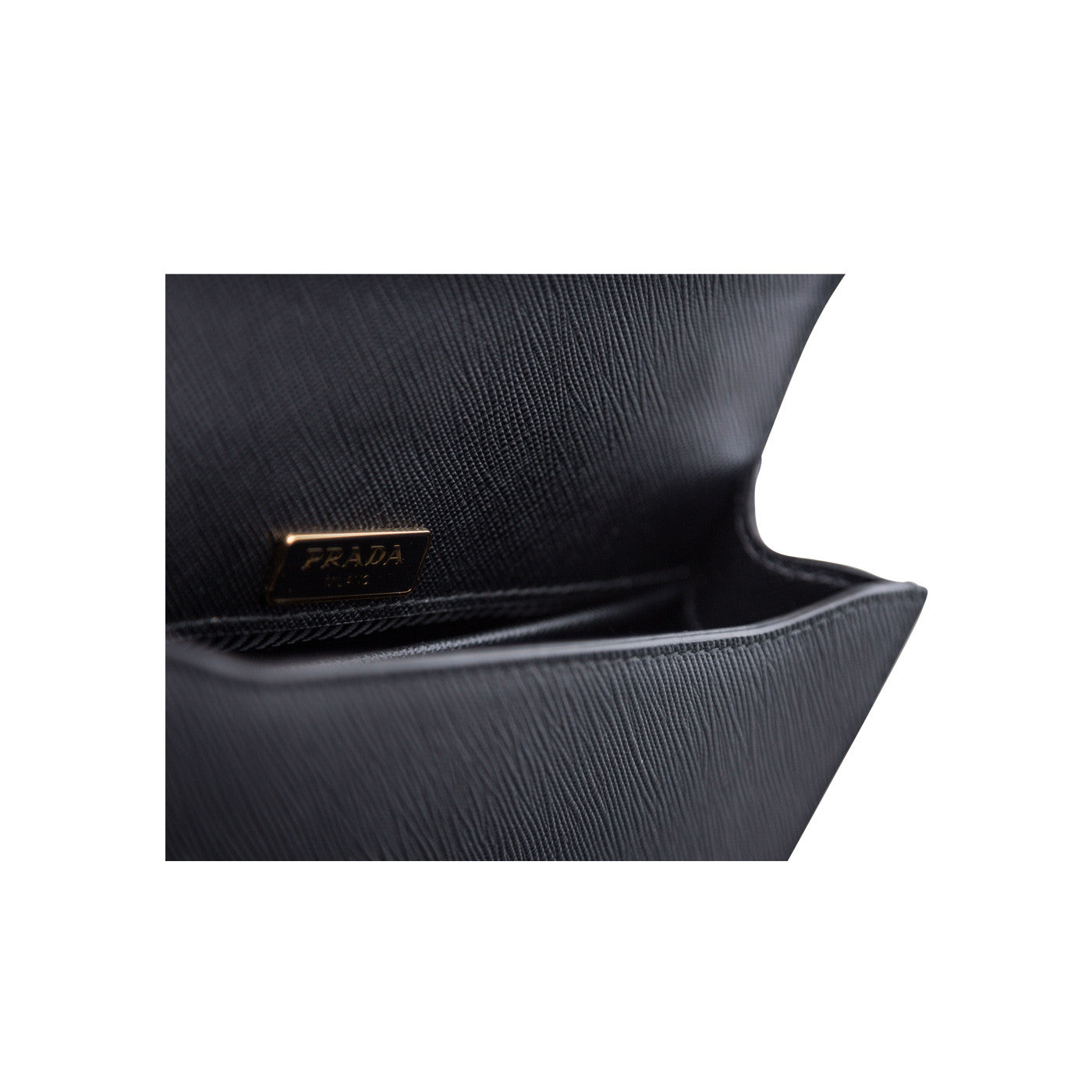Prada Bandoleira Black & Gold
