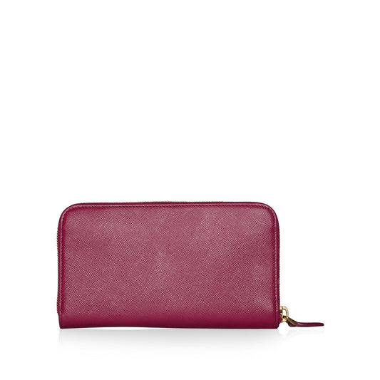 Prada Vitello Daino Continental Wallet