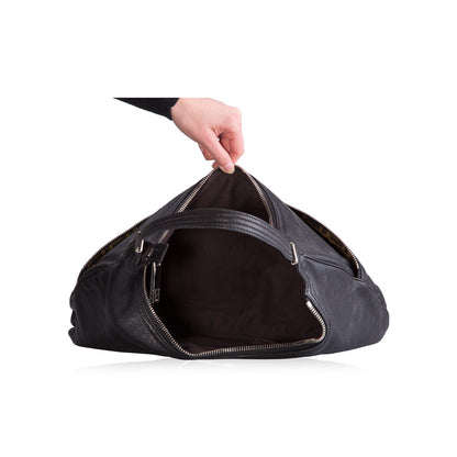 Fendi Front Zip Hobo Bag