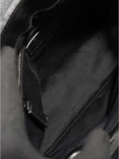 Saint Laurent Lou Lou Black Leather Medium