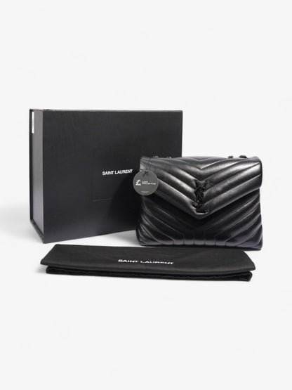 Saint Laurent Lou Lou Black Leather Medium