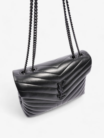 Saint Laurent Lou Lou Black Leather Medium