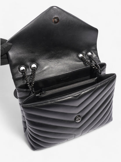 Saint Laurent Lou Lou Black Leather Medium