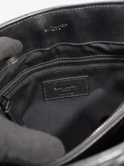 Saint Laurent Lou Lou Black Leather Medium