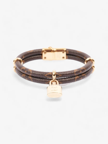 Louis Vuitton Keep It Twice Bracelet Monogram / Gold Coated Canvas 17