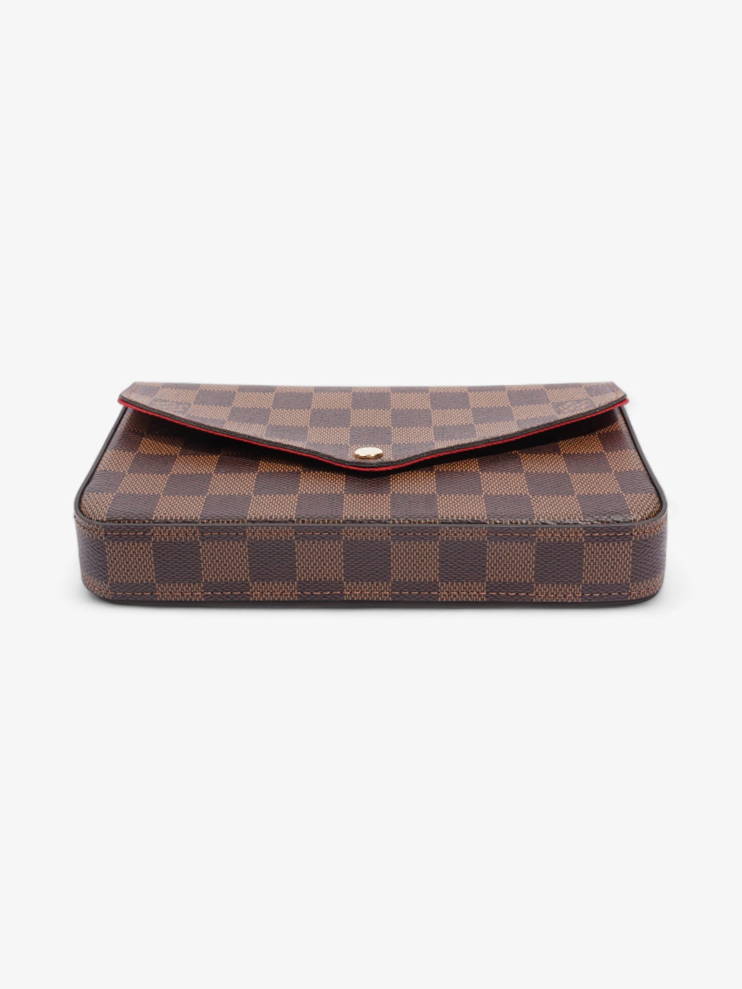 Louis Vuitton Felicie Pochette Damier Ebene Coated Canvas