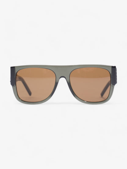 Saint Laurent SL M16 Sunglasses Olive Green Acetate 135mm