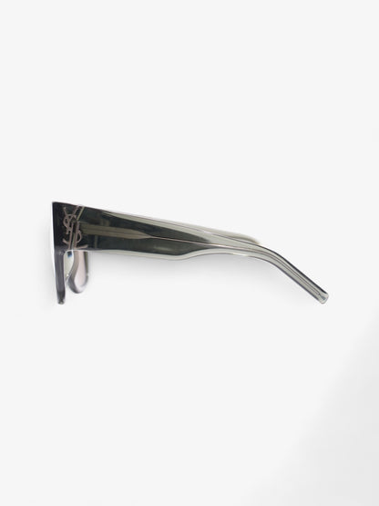 Saint Laurent SL M16 Sunglasses Olive Green Acetate 135mm