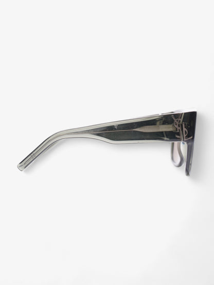 Saint Laurent SL M16 Sunglasses Olive Green Acetate 135mm
