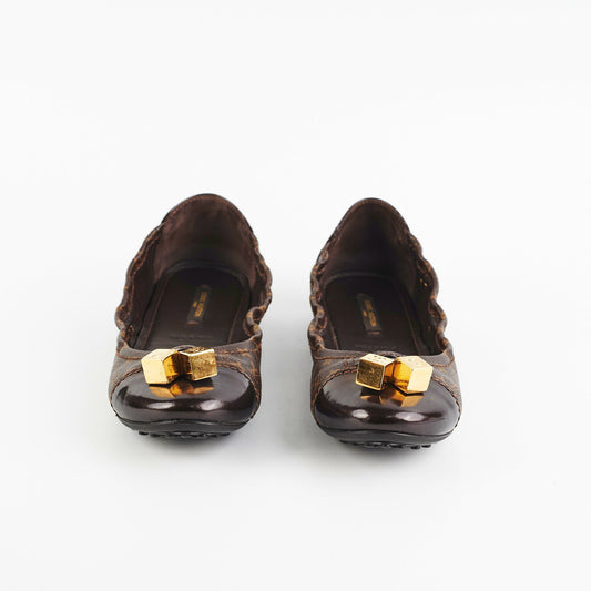 Louis Vuitton Lovely Ballerina Flap Shoes 37