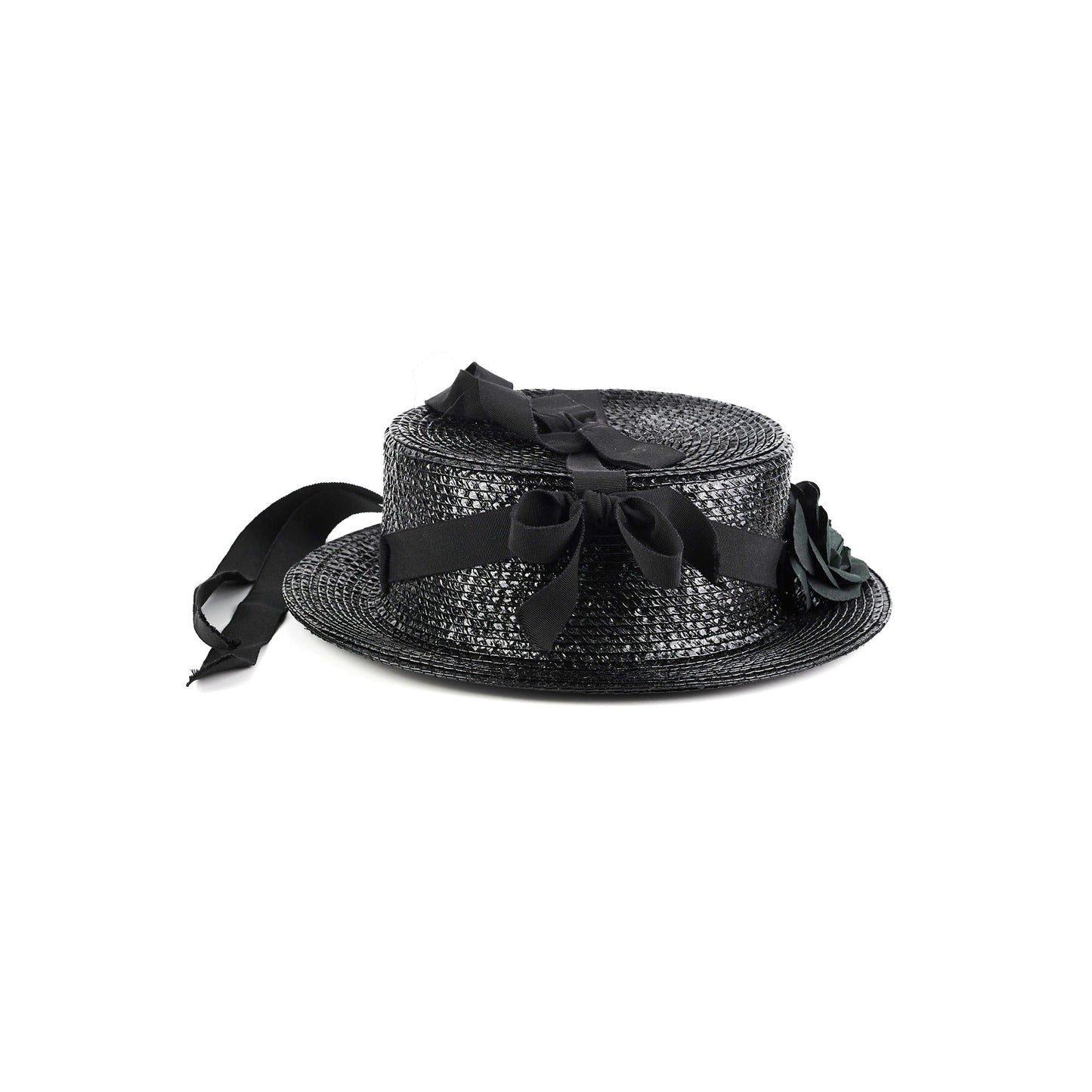 Chanel Black Vintage Hat