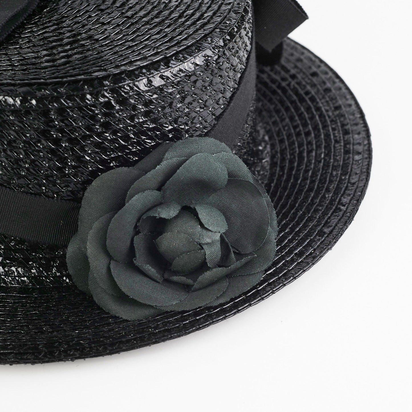 Chanel Black Vintage Hat