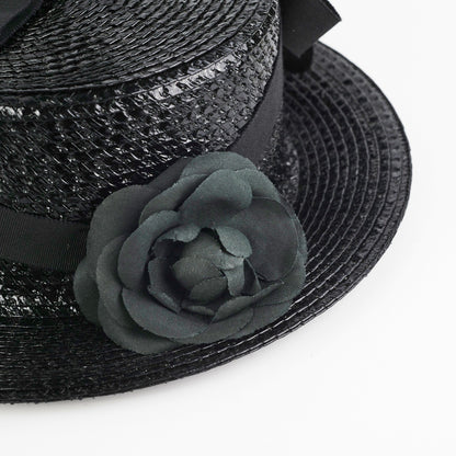 Chanel Black Vintage Hat