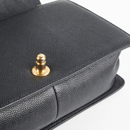 Chanel Caviar Old Medium Boy Black