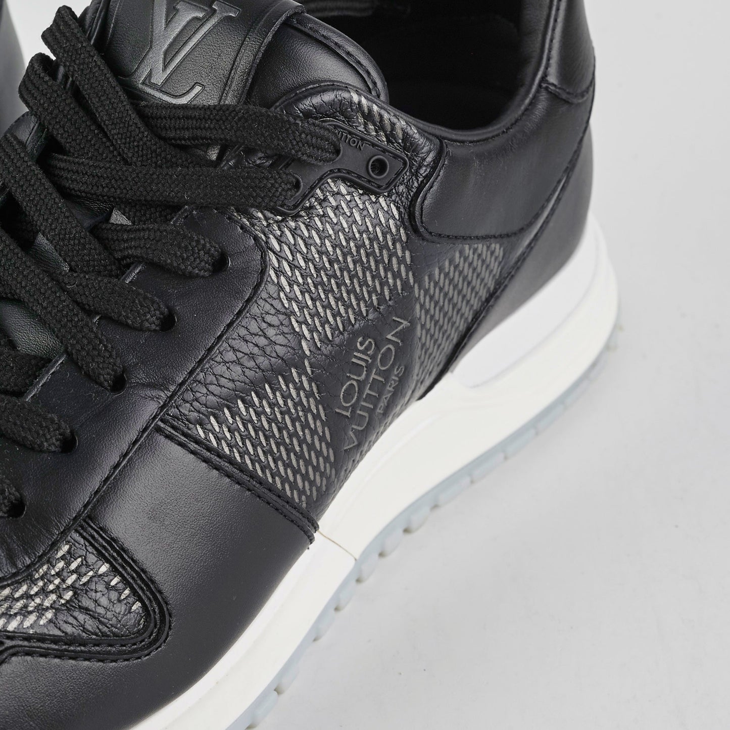 Louis Vuitton Run Away Men's Sneakers Black 6.5 UK