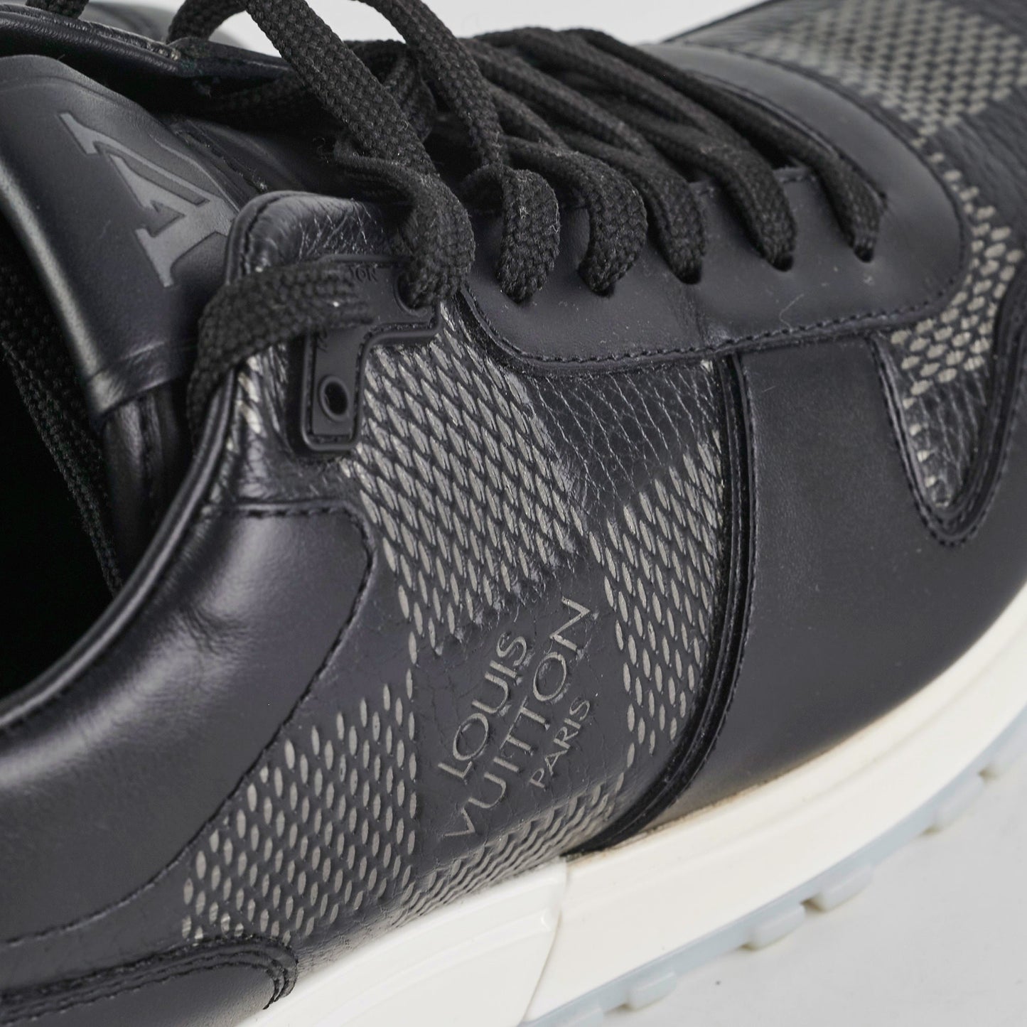 Louis Vuitton Run Away Men's Sneakers Black 6.5 UK